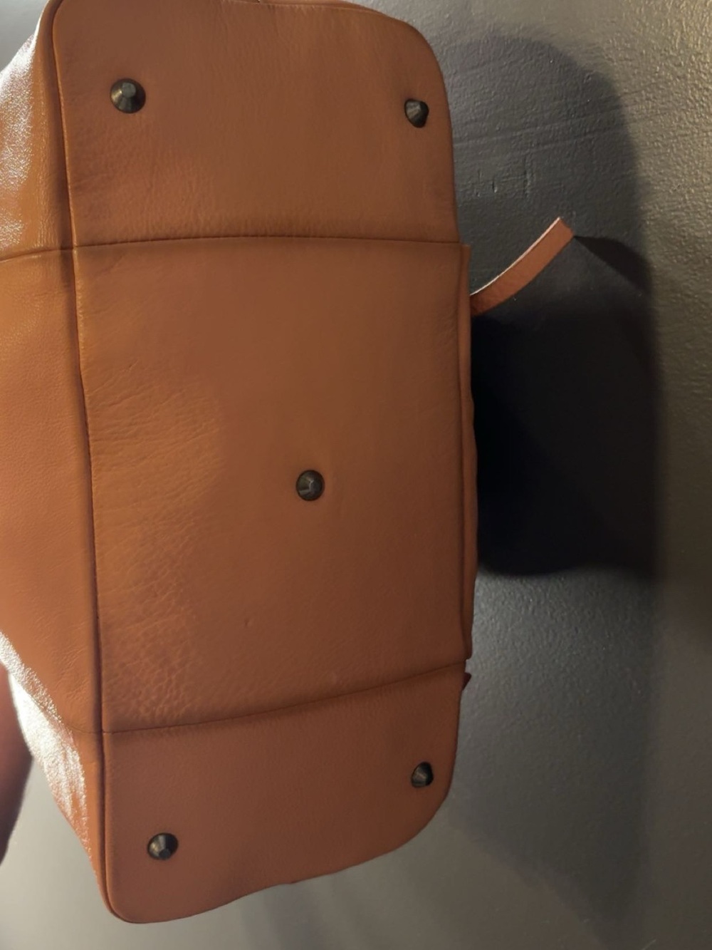 Free People Emerson Bag in Apricot with Charm Chains and Scarf - Picture 10 of 10